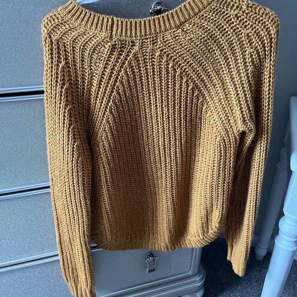 A soft cozy pullover sweater.